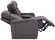 Parker House® Equinox Mercury Power Theater Reclining Loveseat with Headrest-5