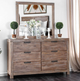 Furniture of America® Wynton Weathered Light Oak Dresser-2