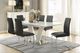 Homelegance® Yannis White High Gloss Dining Table-1