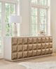 Universal Explore Home™ Avaline Antique Silver Leaf/White Oak Dolce Credenza-1