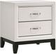 Crown Mark Akerson Chalk Nightstand-0