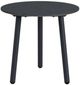 Elements International Bali 2-Piece Dark Gray Aluminum Outdoor Table Set-5