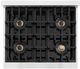 ZLINE 30" 4.2 cu. ft. Gas Range with 4 Burner DuoPro™ Cooktop and Convection Gas Oven in Stainless Steel-3
