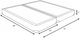 Coaster® Mercer Gray 5'' Split Eastern King Low Profile Box Spring Foundation, Includes 2 Pieces-2