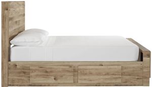 Signature Design by Ashley® Hyanna Tan Brown Full Storage Panel Bed