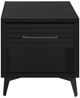 Legends Home Malibu Seal Skin Black End Table-0