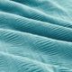 Olliix by INK+IVY Reeve Aqua 50" x 60" Ruched Throw-2
