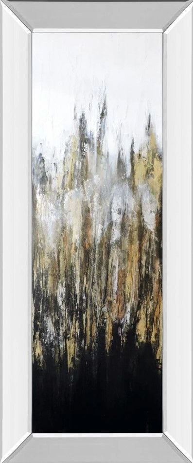 Classy Art Metalico II by Leticia Herrera Mirror Framed Wall Art-0