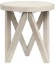 Magnussen Home® Boswick Coconut Cream Round End Table-2
