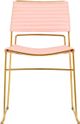 TOV Furniture Domani Blush Vegan Leather Chair-1