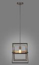YHD Brushed Nickel Pendant-1
