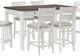 Standard Furniture Kyle Light White 7-Piece Counter Height Dining Set-0