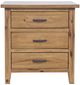 Jofran Inc. Claremont 4-Piece Light Brown Queen Panel Storage Bedroom Set-3