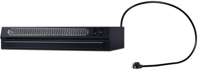 Summit® 18” Black Ductless Retractable Under Cabinet Range Hood-2