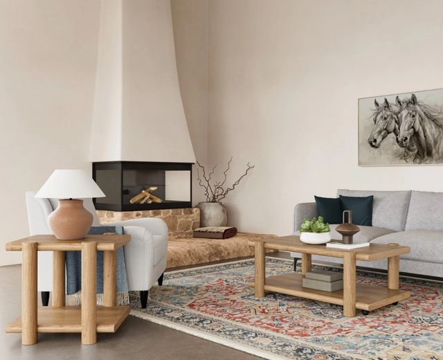 Riverside Furniture Taos Hemlock End Table-1
