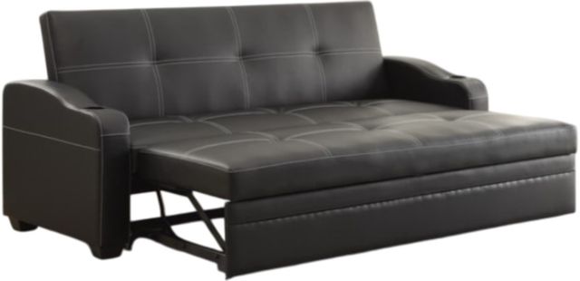 Homelegance® Madalyn Black Lounger-3