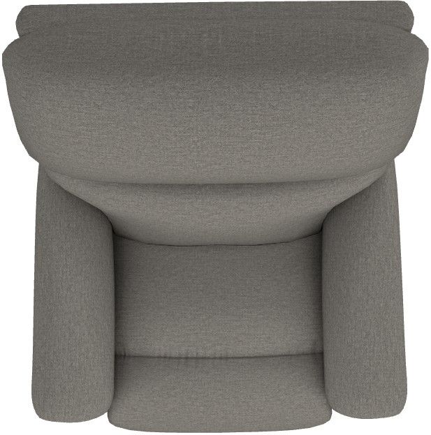 La-Z-Boy® Brooks Charcoal Fabric Power Rocking Recliner with Headrest and Lumbar-4