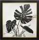 StyleCraft Oasis Palms II Black/Light Gray Framed Print-0