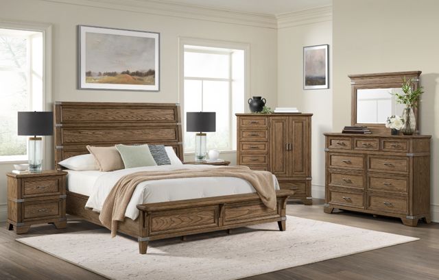 Intercon Forge Weathered Chestnut Dresser-1