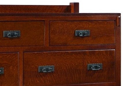 Mavin Customizable American Craftsman 7-Drawer Dresser-1