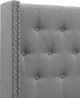Leggett & Platt® Brady Smoke Gray King Bed-1