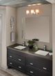 Moen® 90°™ Chrome Three Globe Bath Light-1