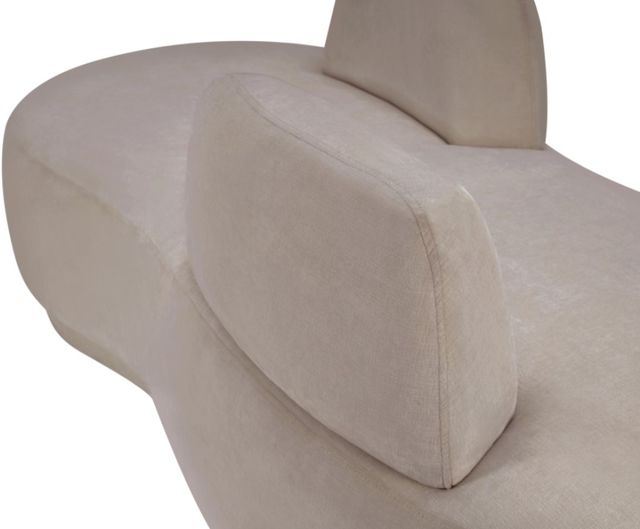 Meridian Furniture Argyle Beige Chenille Fabric Chaise-3