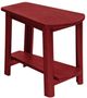 C R Plastic Generation Line Burgundy Addy Side Table-0