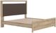 Signature Design by Ashley® Kinlanni Tan King Upholstered Platform Bed-0