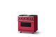 Viking® 5 Series 36" Valentine Pro Style Gas (NG) Range with Polished Chrome Trim-2