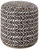 Uttermost® Cas Espresso Plush Ottoman-0
