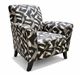 Decor-Rest® Customizable 2751 Manual Push Back Chair -0