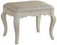 ACME Furniture Edalene Pearl White Leather Vanity Stool-0