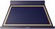 Ilve® Nostalgie II Noblesse 48" Midnight Blue Wall Mounted Range Hood with Brass Trim-0