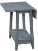 John Thomas Furniture® Destinations Ocean Blue Drop Leaf Side Table-0