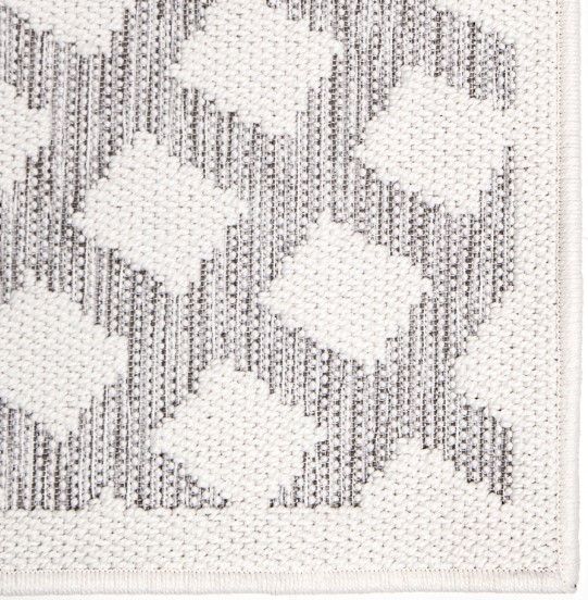 Orian Knitweave Oz Natural Gray 5'x8' Area Rug-1