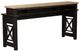 Liberty Furniture Heatherbrook Ash Console Bar Table with Charcoal Base-0
