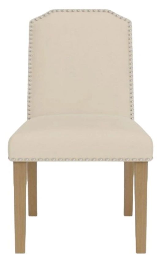 Riverside Furniture Mix-N-Match 2-Piece Ivory Clipped Top Upholstered Dining Side Chair Set-2