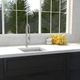 ZLINE Boreal 15" Satin Stainless Steel Undermount Single Bowl Bar Kitchen Sink-5