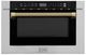 ZLINE Autograph Edition 24" 1.2 Cu. Ft. Stainless Steel Built-in Microwave Drawer with Polished Gold Helix Handle-0
