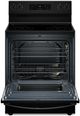 Whirlpool® 30" Black Freestanding Electric Range-1