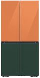 Samsung Bespoke Flex™ 18" Clementine Glass French Door Refrigerator Top Panel-2