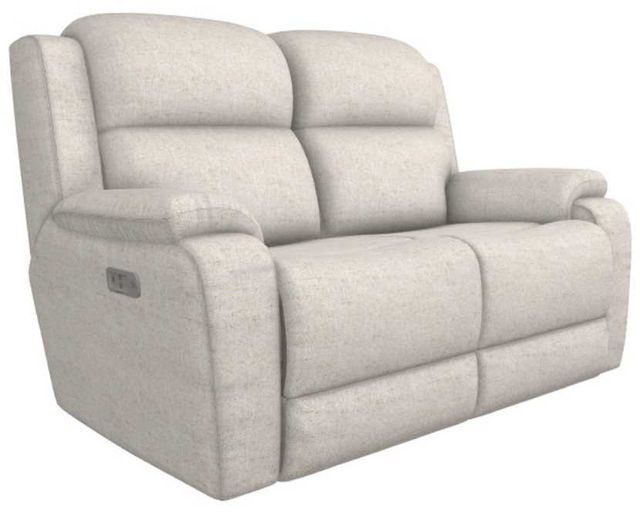 La-Z-Boy® Dorian Barley Power Reclining Loveseat with Headrest and Lumbar-0