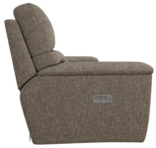 La-Z-Boy® Ava Porcini Power Reclining Loveseat with Console and Headrest-2