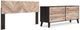 Signature Design by Ashley® Piperton 2-Piece Two-tone Brown/Black Queen Panel Headboard Set-0