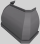 Vent-A-Hood® Designer Series 48" Gunsmoke Wall Mounted Range Hood-2