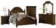 Mazin Furniture Mont Belvieu Dark Cherry Queen Bed-3