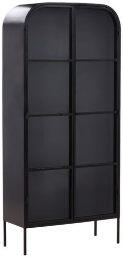 Dovetail Furniture Halston Black Cabinet