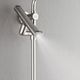 Forno Acqua AcquaFALL Brushed Nickel 24" Retrofit Shower System 1.8 GPM-1