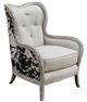 Uttermost® Chalina Millky White Arm Chair-0